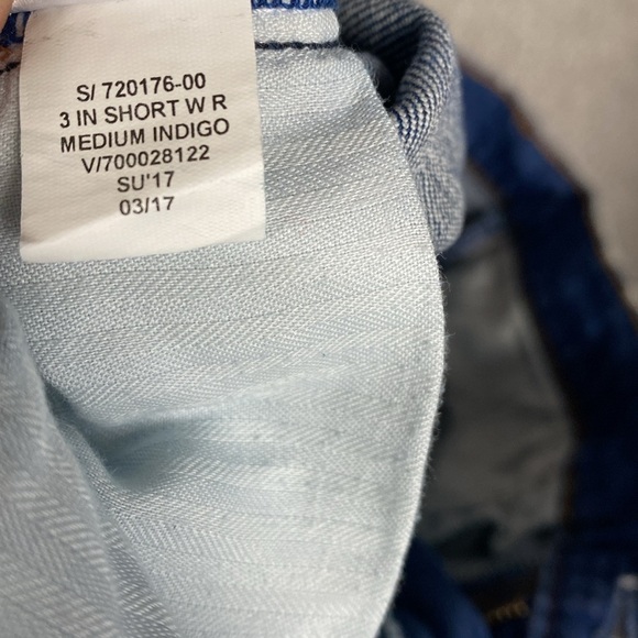 Gap cut off shorts 3" size 27 folded cuffs edgy country coastal cowgirl y2k jort - Picture 11 of 11